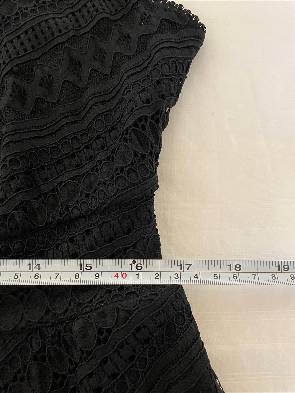 Torrid Midi Lace Skater Dress in black lace design women’s size 1X - Picture 15 of 15